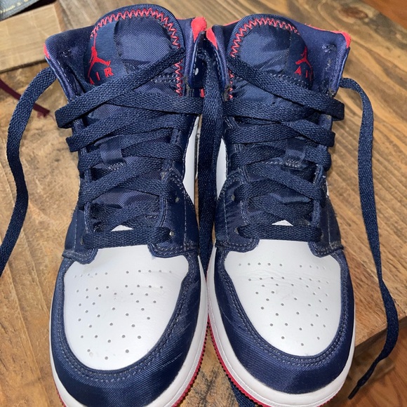 Jordan 1 Mid GS USA Olympic - Picture 4 of 4
